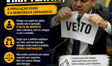 O Teatro da Política e a Falta de Respeito com a População